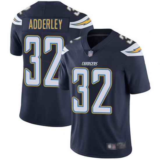 Chargers 32 Nasir Adderley Navy Blue Team Color Men Stitched Football Vapor Untouchable Limited Jersey